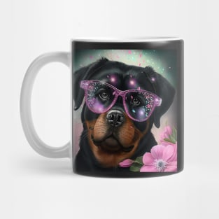 Fashionable Rottweiler Mug